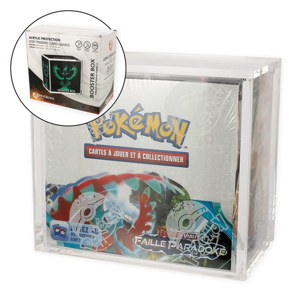 PHOENIX SHIELD - Boite - vitrine acrylique pour display Pokemon - Play Omega